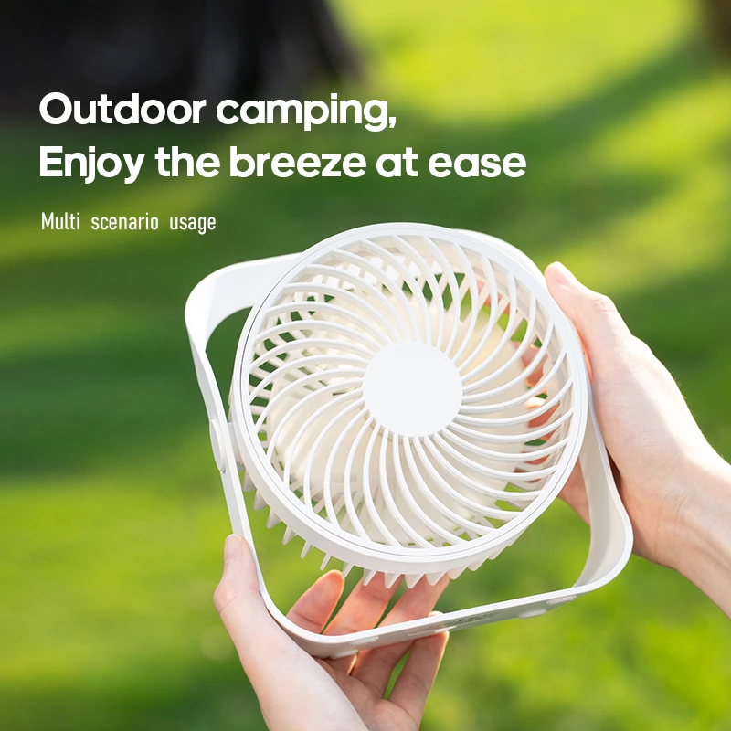 Stay Cool Anywhere: The Portable Desktop Circulating Fan for Home, Camping, and Car Use