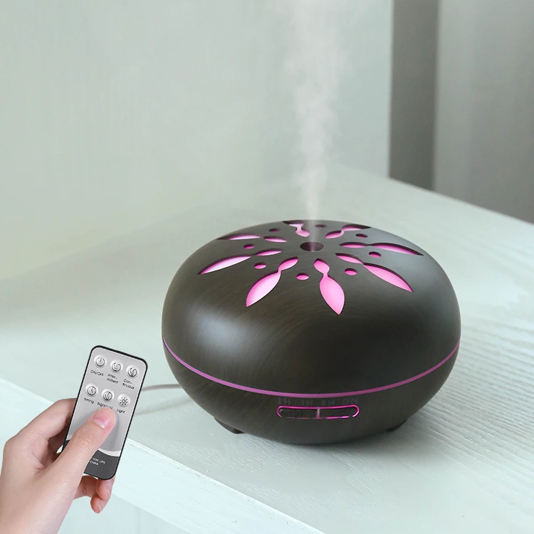 The Wooden Grain Aroma Diffuser That Combines Style, Relaxation, and Functionality