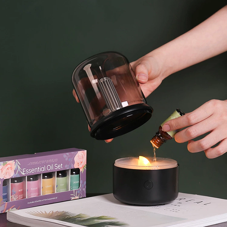 Bring Warmth and Serenity to Your Home with the Candlelight Aroma Diffuser