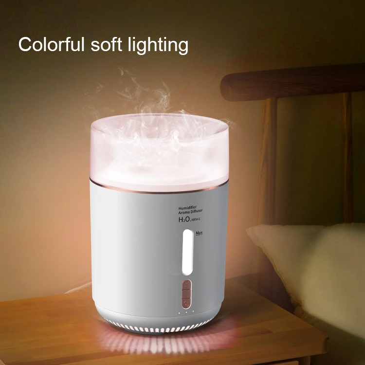 Experience Calm and Elegance: The Jellyfish Dual-Spray Humidifier with Aromatherapy & Ambient Lights