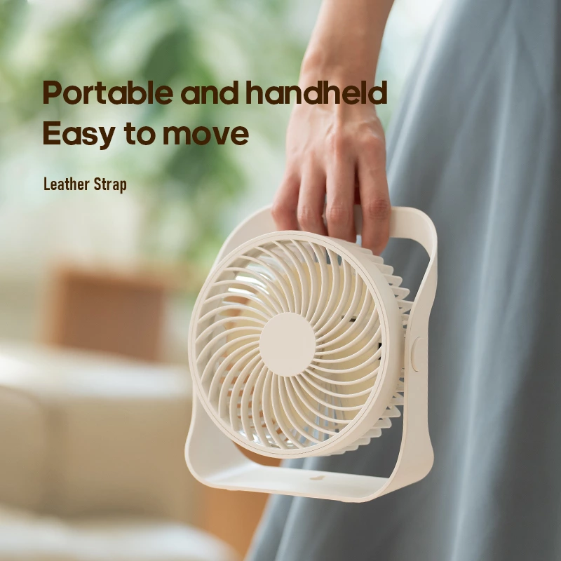 Stay Cool Anywhere: The Portable Desktop Circulating Fan for Home, Camping, and Car Use