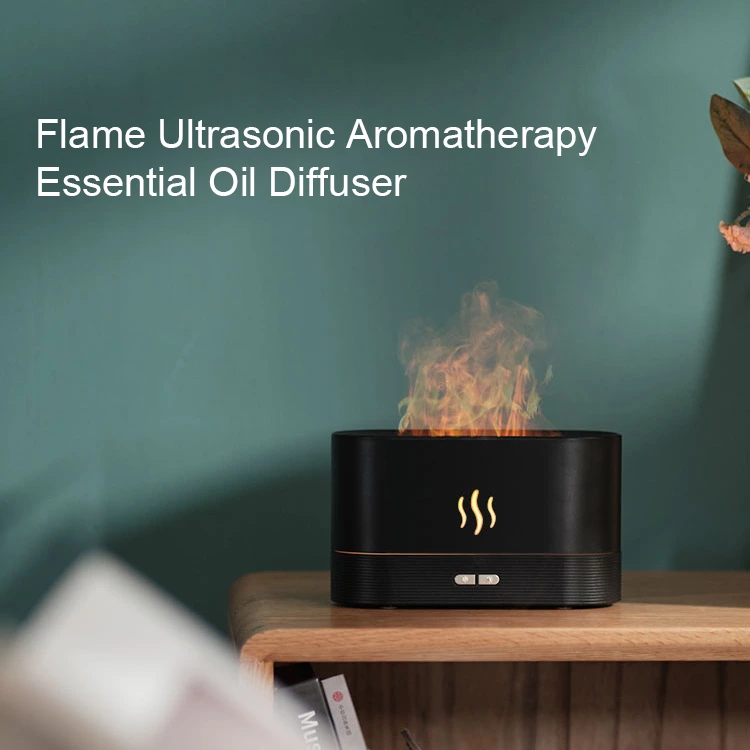 Illuminate Your Senses: The All - New Desktop Simulated LED Flame Aroma Diffuser