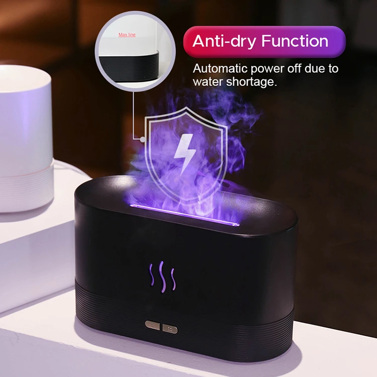 Illuminate Your Senses: The All - New Desktop Simulated LED Flame Aroma Diffuser