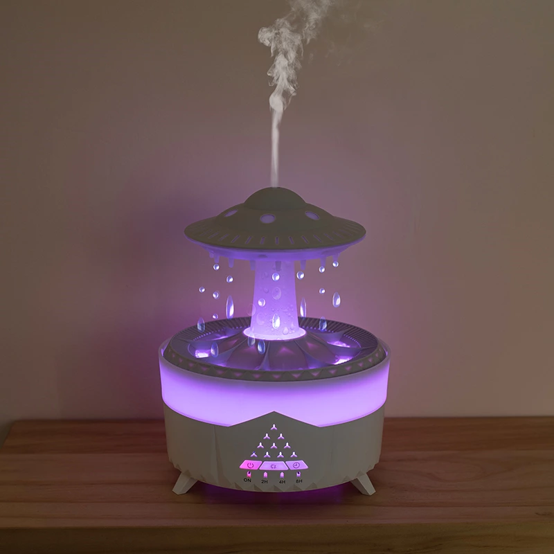 Discover the Enchanting UFO Raindrop Aromatherapy Machine: Transform Your Space into a Haven of Relaxation