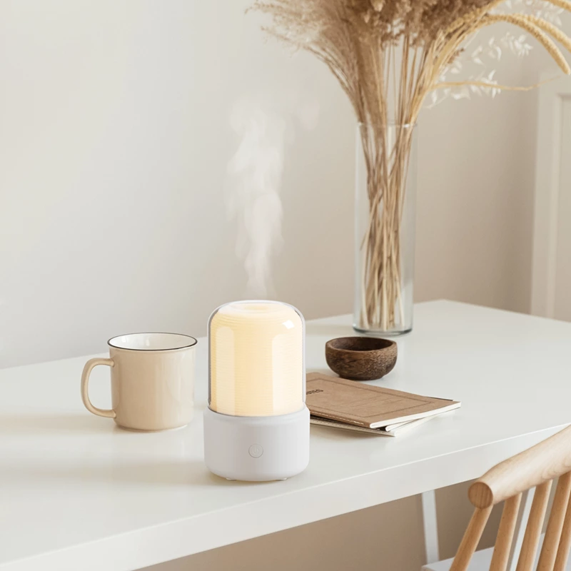 The Cozy Glow Aroma Diffuser – Elegance, Relaxation, and Functionality in One"