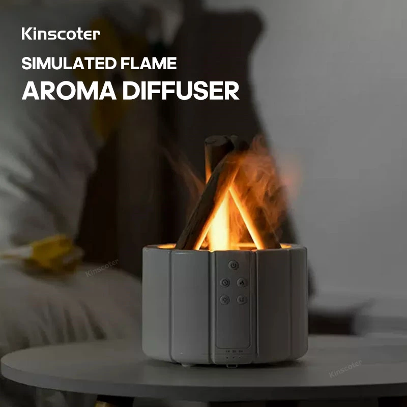 Turn Your Desk Into a Healing Sanctuary in Seconds with Our Desktop Campfire Aroma Diffuser