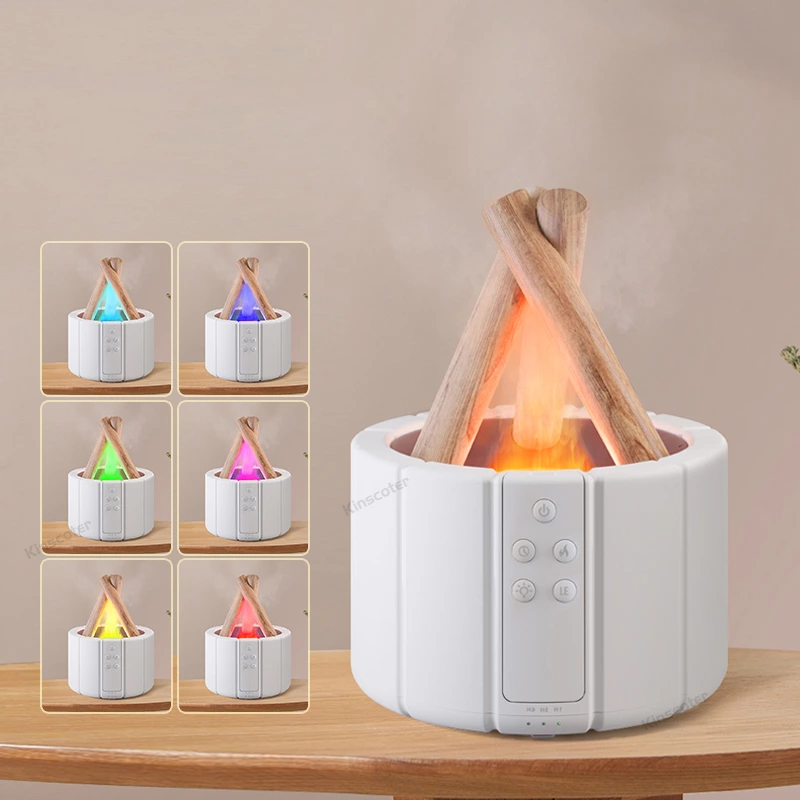 Turn Your Desk Into a Healing Sanctuary in Seconds with Our Desktop Campfire Aroma Diffuser