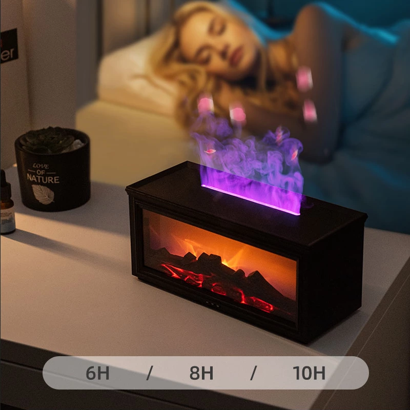 Looking for the Perfect Blend of Aromatherapy and Humidification? Try This Fireplace Aroma Diffuser