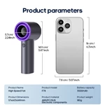 High - Speed Handheld Fan F78