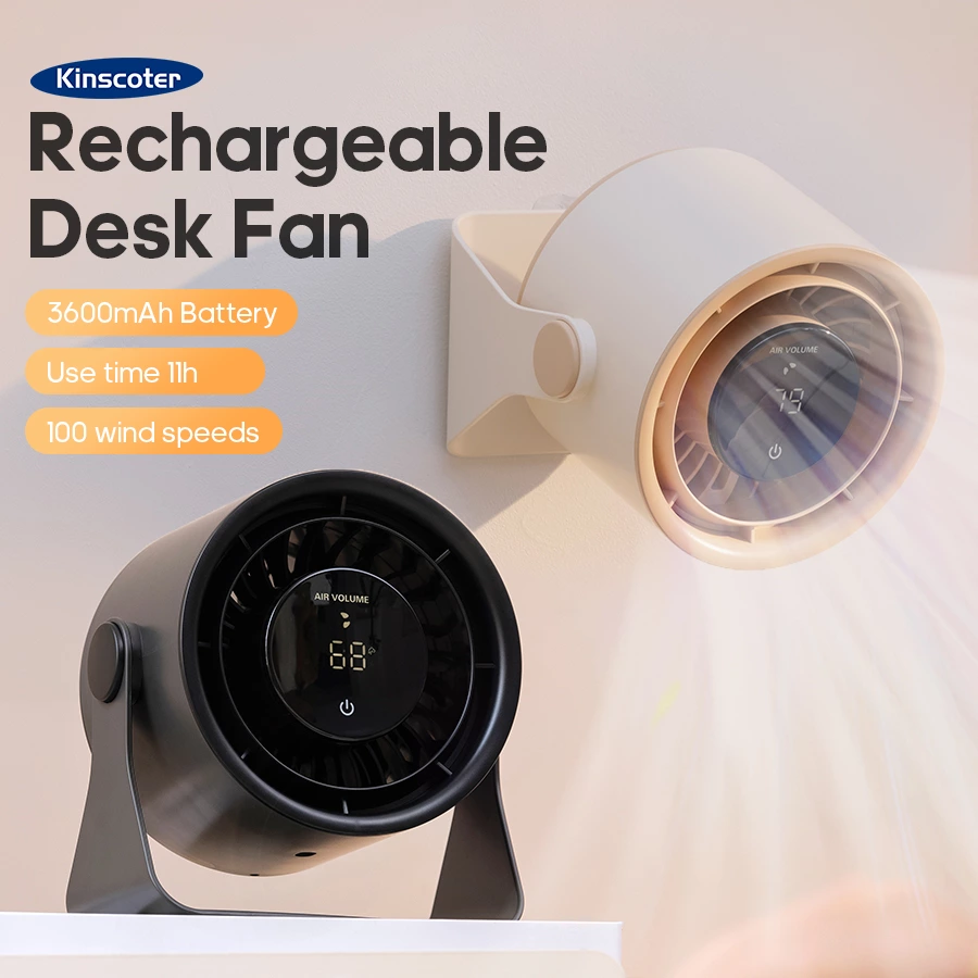 Let the Good Times Flow with Our Breezy Portable Desktop Circulation Fan