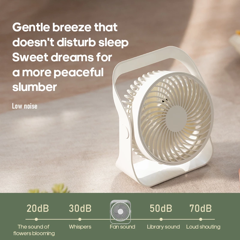 Beat the Summer Heat with the Portable Desktop Cooling Fan: Your Go-To for Instant Relief