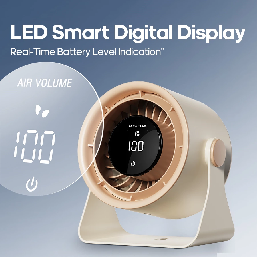 Let the Good Times Flow with Our Breezy Portable Desktop Circulation Fan
