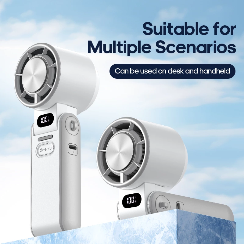 Upgrade Your Summer with This Ultra - Portable Cooling Handheld Fan