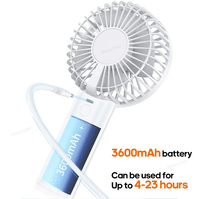 The Ultimate Portable Handheld Fan with Night Light: 100-Level Cooling and Illumination in One