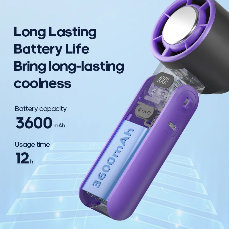 Revolutionize Your Cooling Experience with the Portable Cooling Handheld Fan for Unbearable Heat