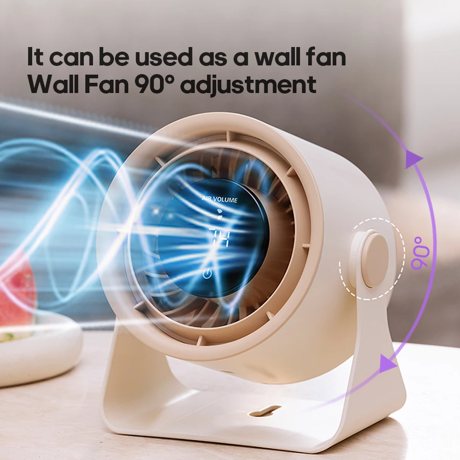 Let the Good Times Flow with Our Breezy Portable Desktop Circulation Fan