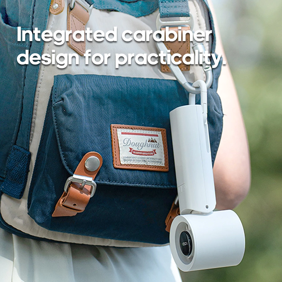 The Ultimate High-Speed Handheld Fan: 3-in-1 Cooling for On-the-Go Comfort