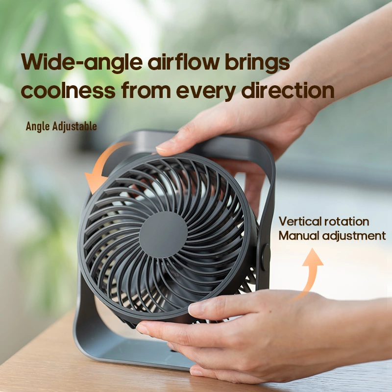 A portable wall-mounted desktop fan with removable vents that you'll love all summer long!