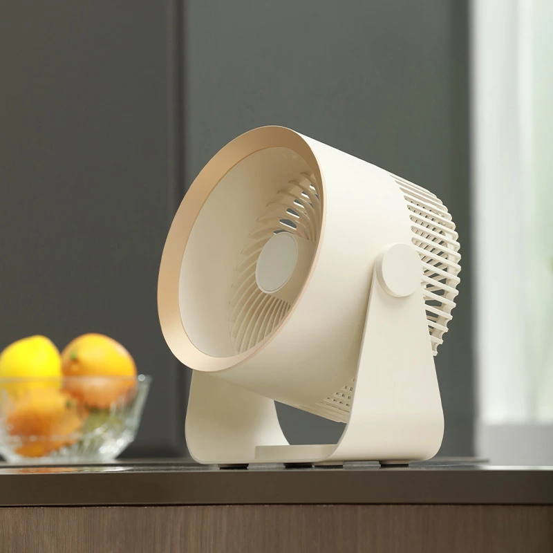 Versatile Cooling Fan: Works as Desktop or Wall Fan with Long Battery Life
