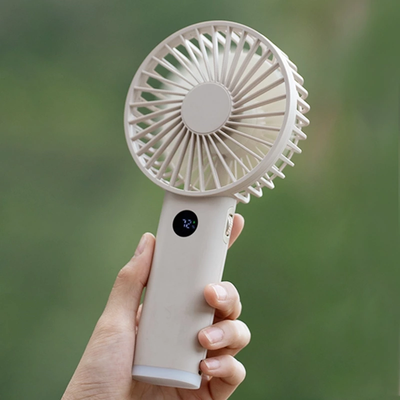 Essential for study and office: 100-speed handheld fan, let you say goodbye to the heat when you are focused