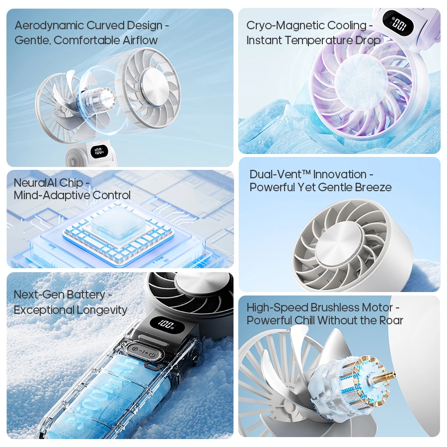 Cooling Handheld Fan F58