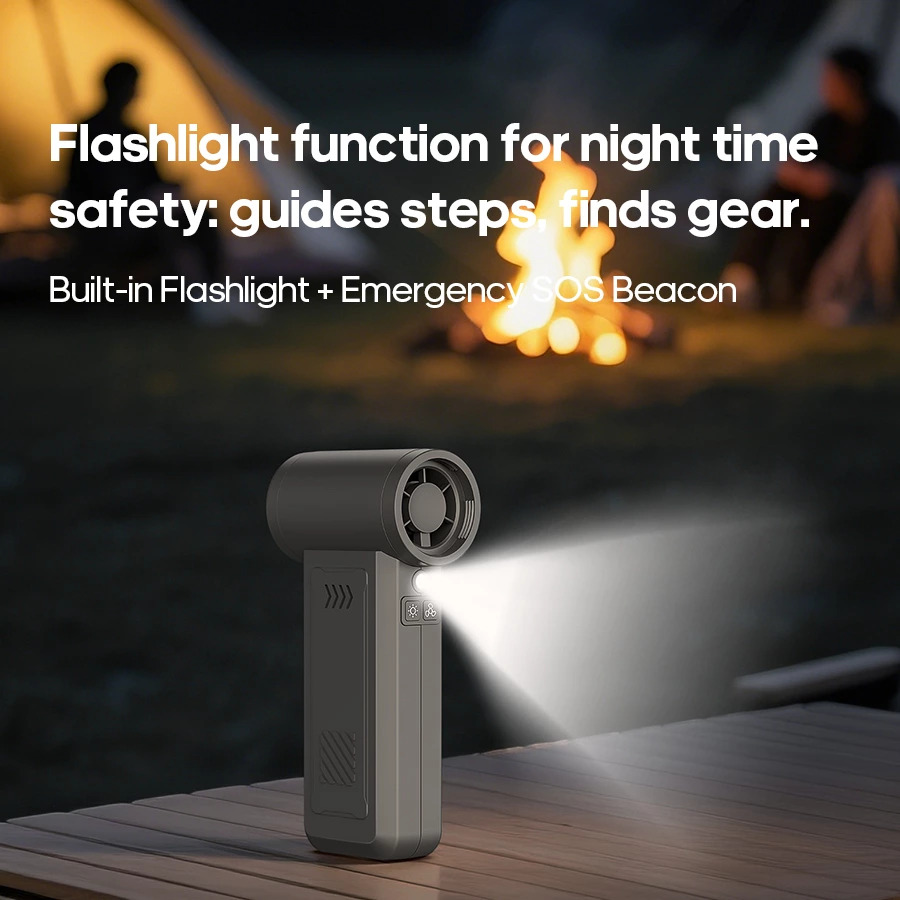 Violent turbo fan: Redefine the all-purpose artifact for outdoor and home use