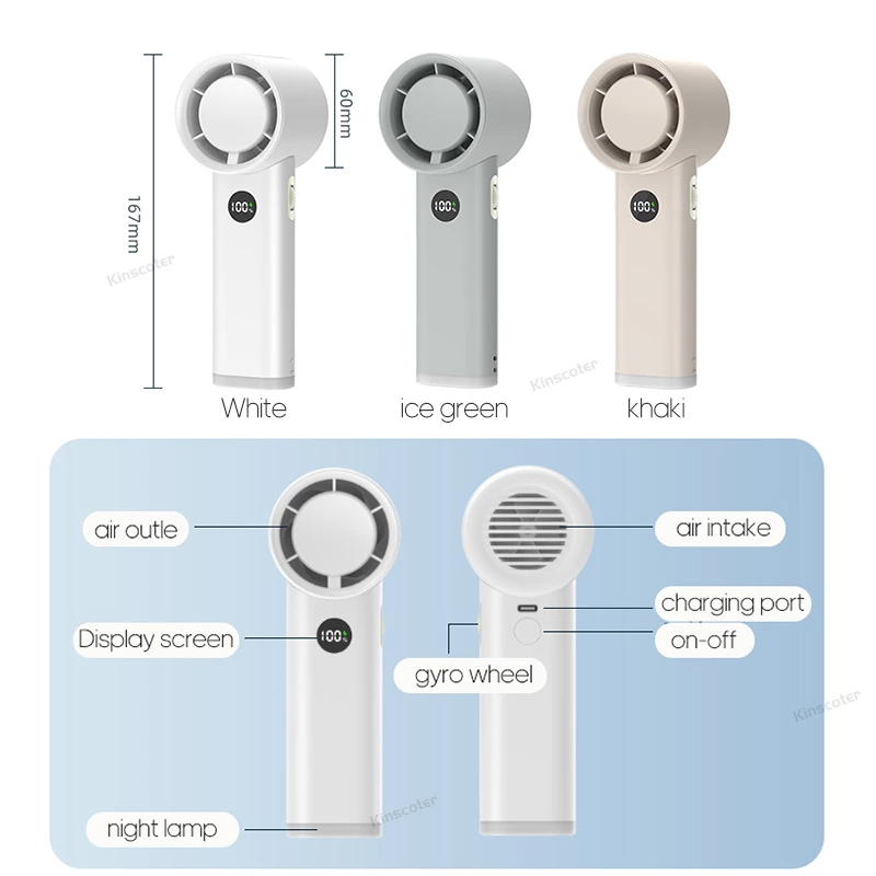 A new portable and cool experience: a 100-speed handheld fan makes summer comfortable