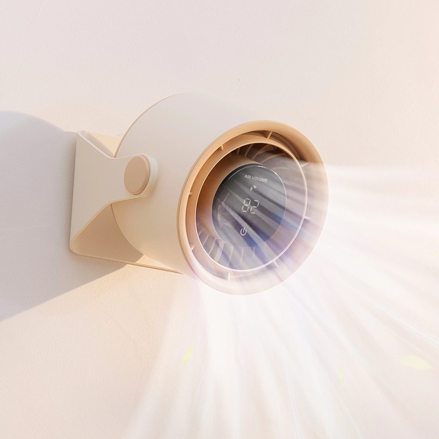 Smart touch desktop fan: 100 wind speed adjustment, reshape the new indoor cool experience