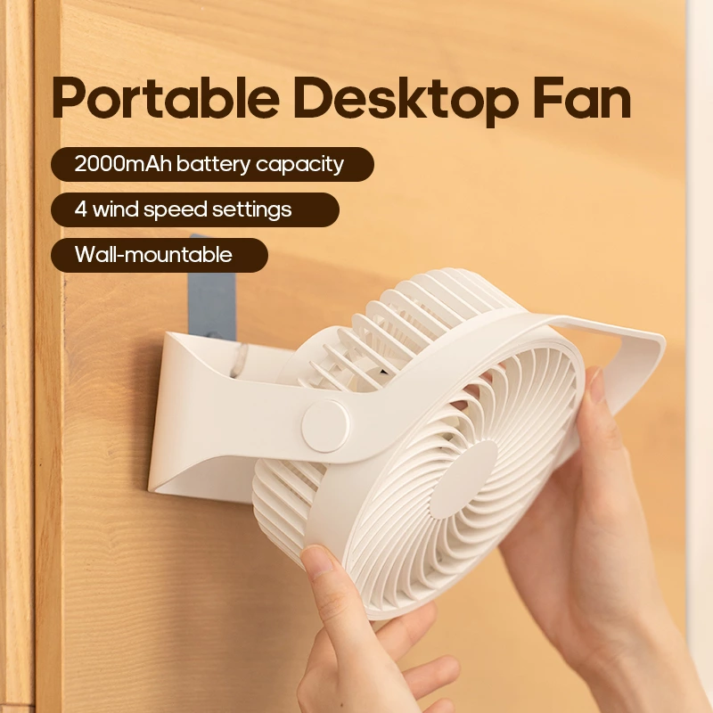 Why is this multifunctional desk fan a small-space savior? — A cooling experience for all occasions, from the apartment to the outdoors
