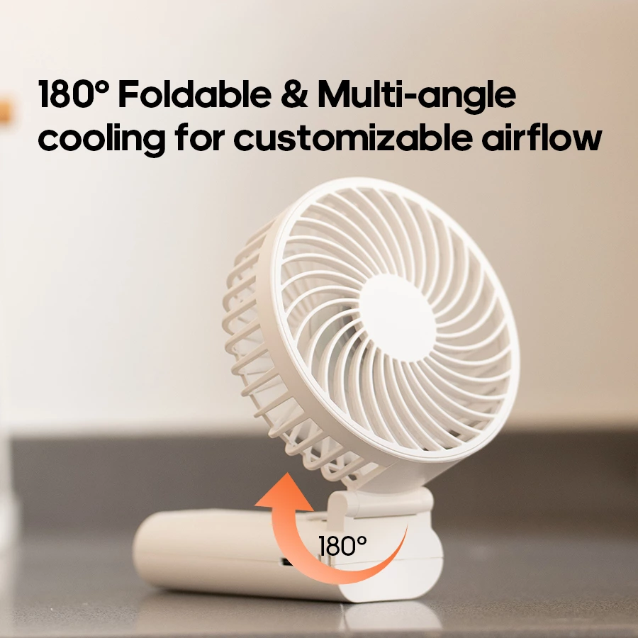 Handheld Fan vs. Power Bank: Why This 2-in-1 Foldable Version (5200mAh) Wins