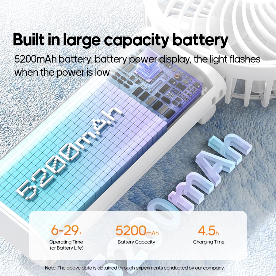 Handheld Fan vs. Power Bank: Why This 2-in-1 Foldable Version (5200mAh) Wins