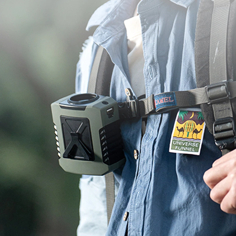 My Favorite Clip Waist Fan for Outdoor Work: 8000mAh,Lighting,Charging