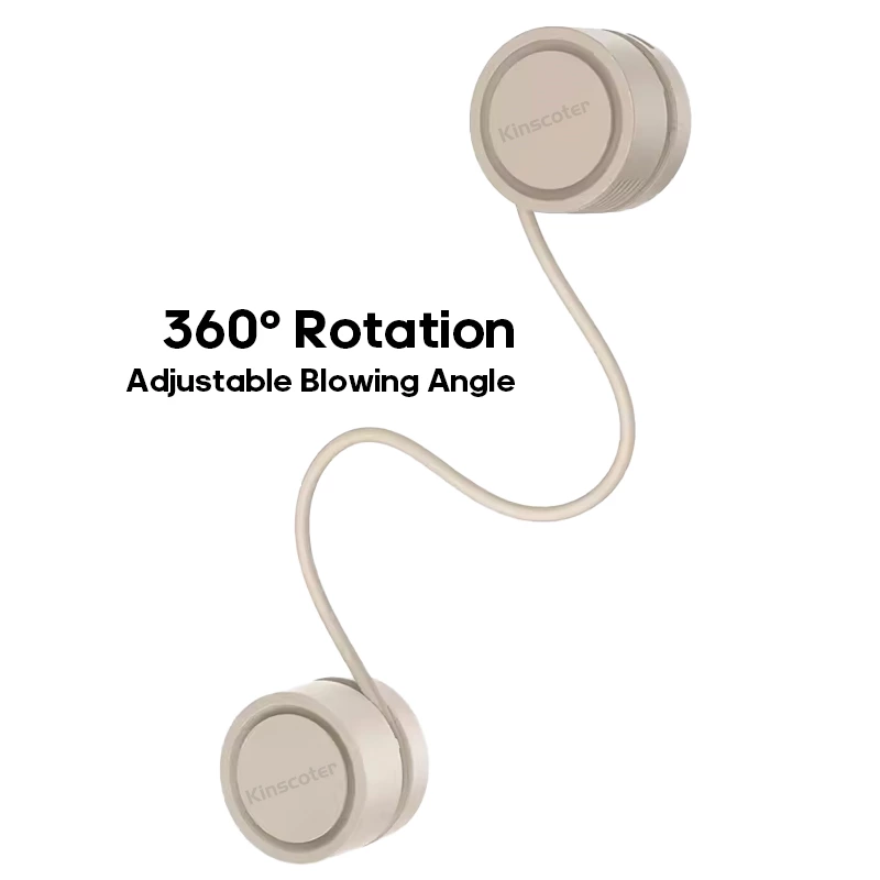 Kinscoter KC-F20(DQ209) Portable Neck Fan (1600mAh Battery) - Product Image