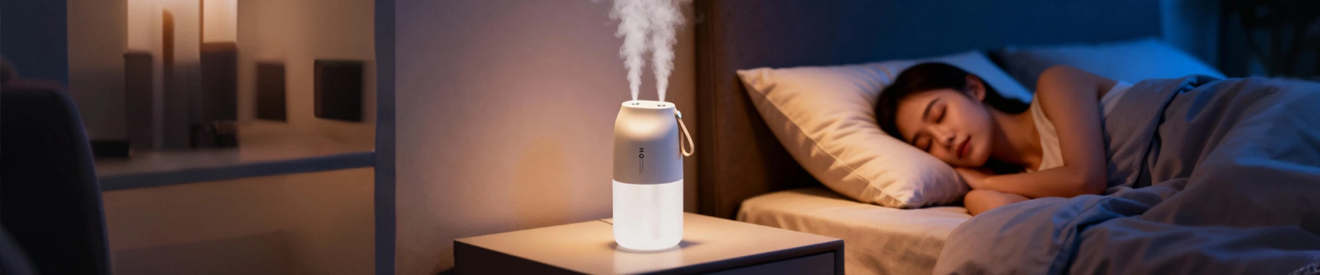 Kinscoter Air Humidifier with Dual Spray Ports | Chaozhou Tongheng Technology Co.,Ltd. (Since 2001)