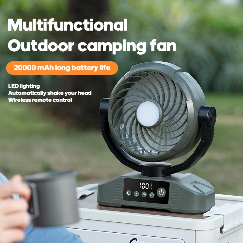 KC-F271 Outdoor Camping Fan (with Power Output)