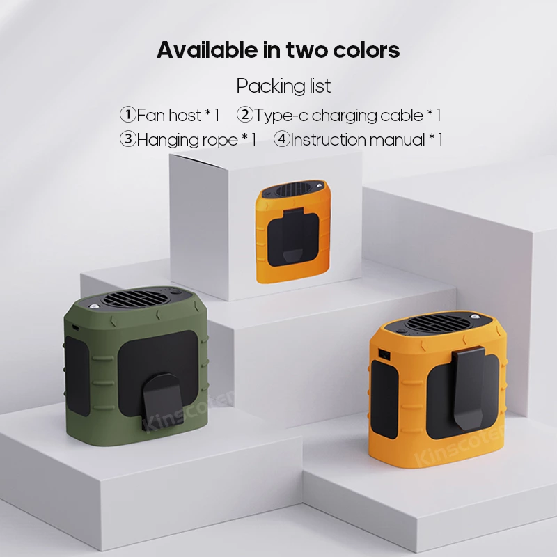 KC-F222 Waist-Mounted Fan (with Power Output)