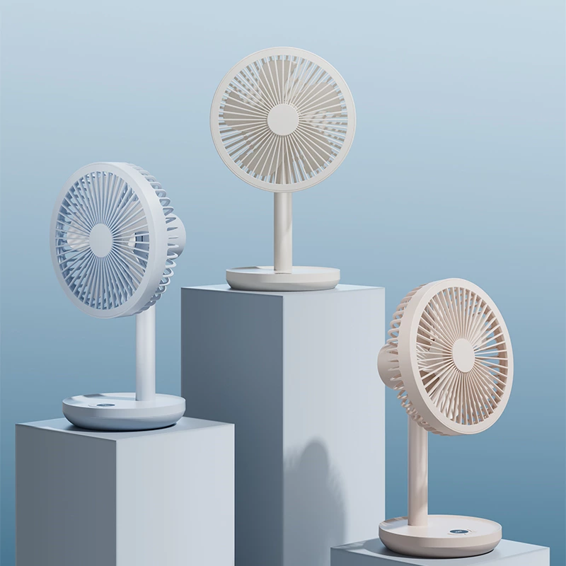 Automatic Oscillating Desktop Fan (Model KC-F17) by Kinscoter | Chaozhou Tongheng Technology Co.,Ltd. (Since 2001)