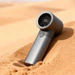 Kinscoter KC-F89A handheld high - speed fan, made by the manufacturer, features a sleek design with a digital display screen.
