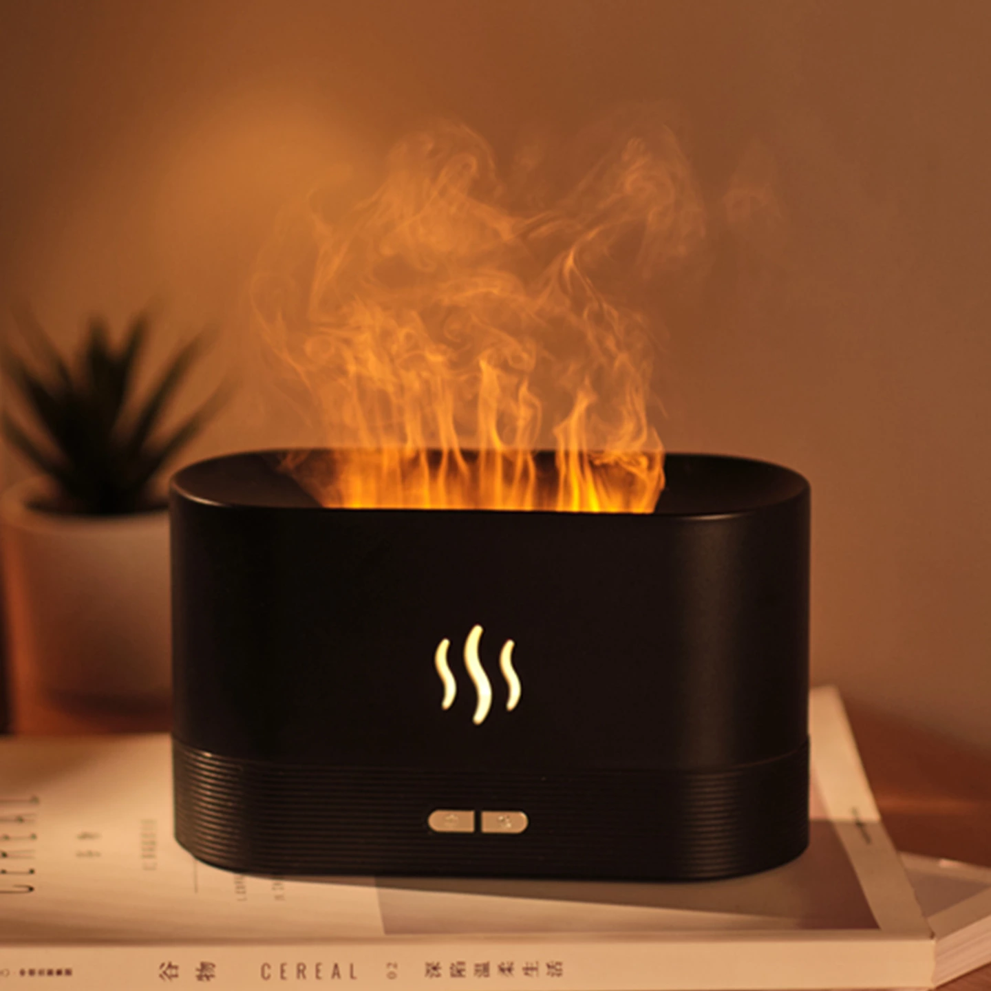 Kinscoter Simulated Flame Air Humidifier Aromatherapy Machine - Manufacturer Factory Direct Supply Product Image