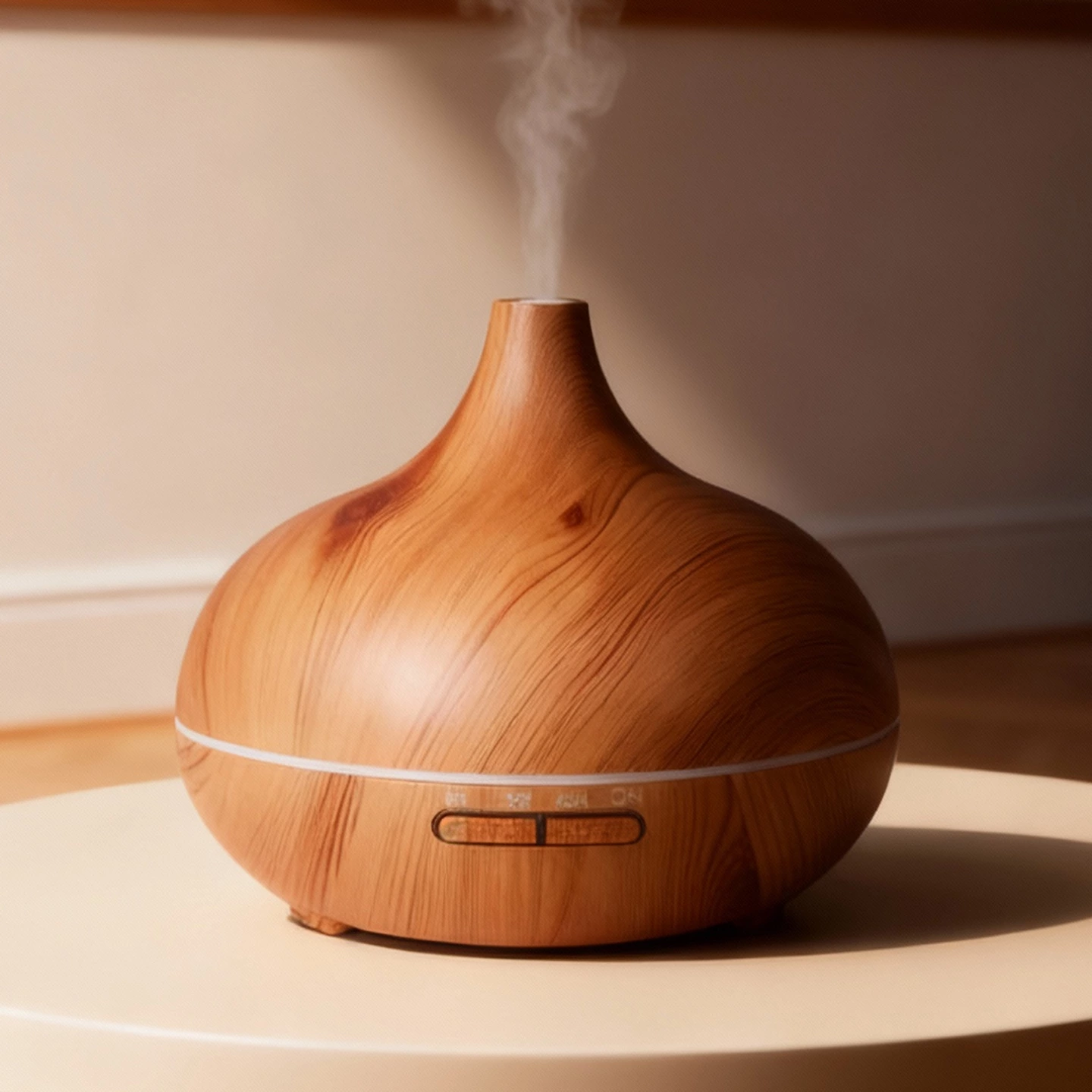 KC-D222 Onion Wood Grain Aromatherapy Diffuser (24V Adapter Version)
