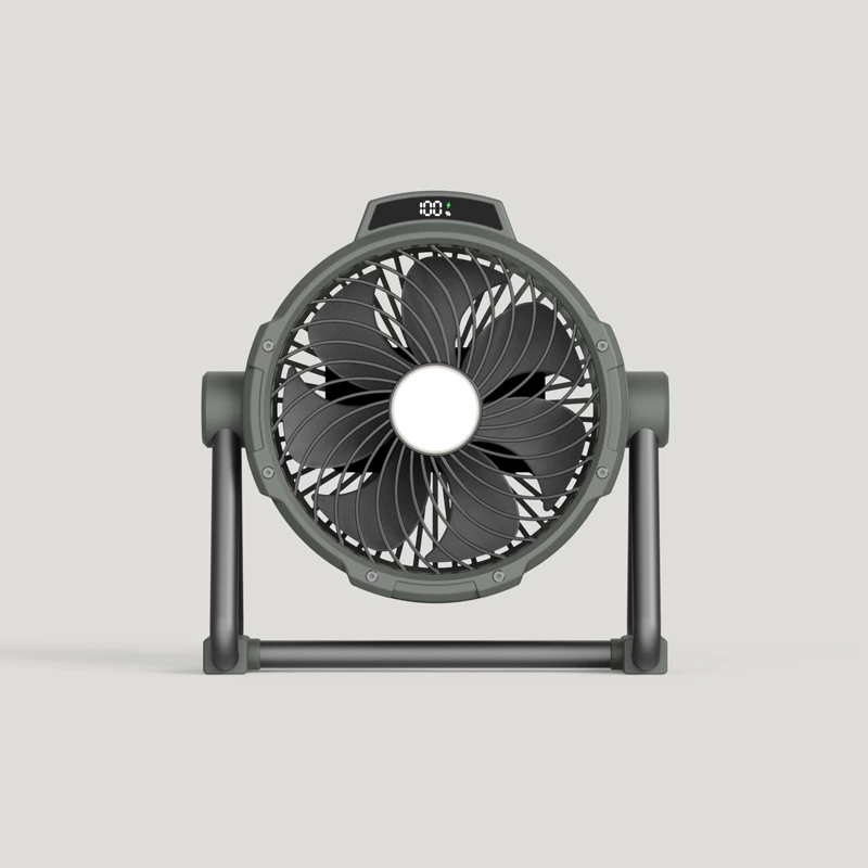 Kinscoter KC-F97 Metal Outdoor Camping Fan - Supports Desktop/Ceiling Mount, Remote Control, 10000mAh Capacity | Chaozhou Tongheng Technology Co.,Ltd. (Founded 2001)