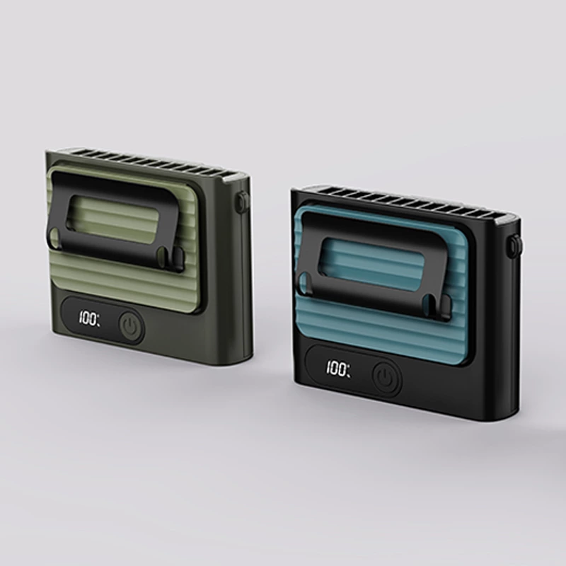 Kinscoter KC-F65 Ultra-Thin Waist-Mounted Fan - 4000mAh Battery Capacity, featuring Ultra-Thin Design Experience, Innovative New Air Ducts with Strong Wind Power, Equipped with a Digital Display Screen, Multi-Usage Modes (Hand-Held/Neck-Hanging/Waist-Hanging/Desk Stand) | Chaozhou Tongheng Technology Co.,Ltd. (Est.2001)