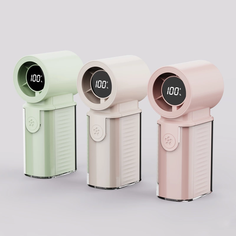 Kinscoter KC-F67 Ultra-Small High-Speed Fan - 35.54793mm Size, 3000mAh Capacity, Ultra-Mini Portable Design, Digital Display Screen, Strong Wind Power | Chaozhou Tongheng Technology Co.,Ltd. (Founded 2001)