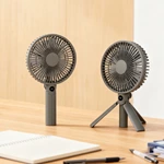 Kinscoter KC-F80 Handheld/Desktop Fan - 3000mAh Capacity, Dual Functions (Handheld & Desktop Placement), Innovative Triangle Support Design, Digital Display Included | Chaozhou Tongheng Technology Co.,Ltd. (Founded 2001)