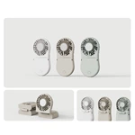 KC-F86K mini foldable handheld fan by Kinscoter, a product of the factory for the Japanese market, has a 3600mAh rechargeable battery and 100-level adjustable speed.