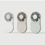KC-F86K mini foldable handheld fan by Kinscoter, a product of the factory for the Japanese market, has a 3600mAh rechargeable battery and 100-level adjustable speed.