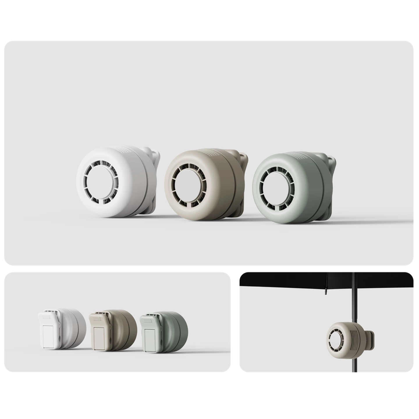 Kinscoter KC-F96 Mini Icy-Cool Clip Fan - 1800mAh Battery Capacity, Clip Anywhere for Hands-Free Use, Compact & Convenient (Easy to Store), Refrigeration Icy-Cool Function to Keep You Cool | Chaozhou Tongheng Technology Co.,Ltd. (Est.2001)