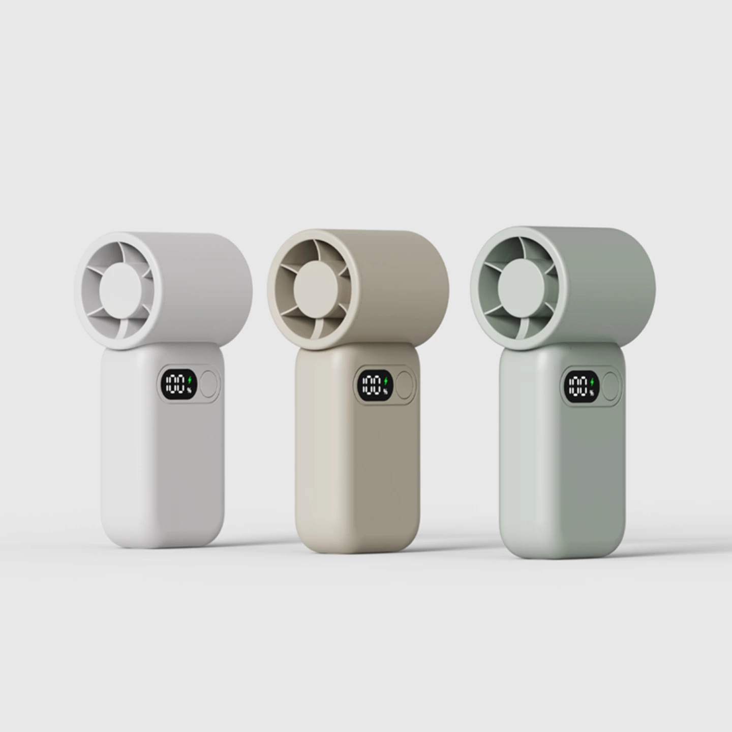 Kinscoter KC-F98 Ultra-Small High-Speed Fan - 1800mAh Battery Capacity, featuring Ultra-mini and Ultra-portable Design, Equipped with Digital Display Screen | Chaozhou Tongheng Technology Co.,Ltd. (Est.2001)