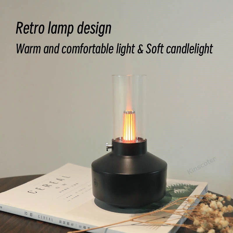 Retro Healing Trend Goes Viral! Retro Lamp Aromatherapy Diffuser, Healing Daily Life with Warm Light and Fresh Fragrance
