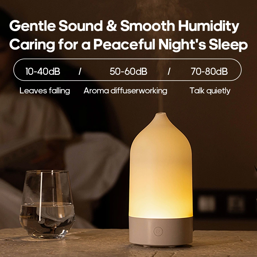 Minimalist aesthetics seamlessly blend with practicality! This vase-shaped aromatherapy diffuser transforms every moment of life into a scene of beauty.
